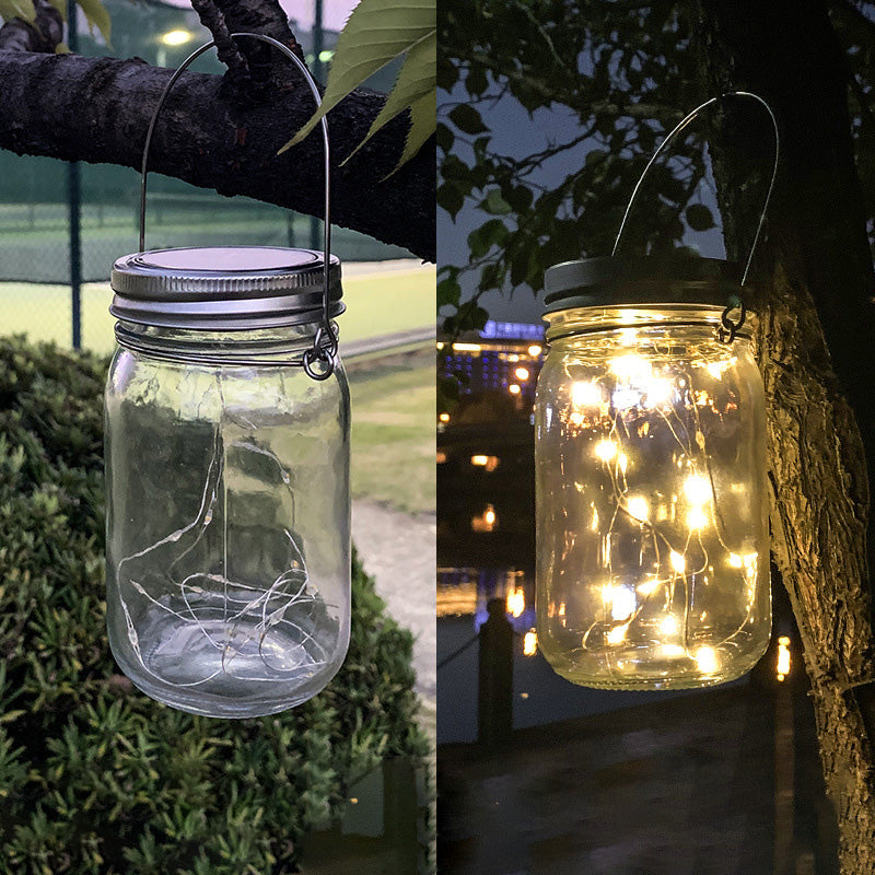 Modern Art Deco Waterproof Solar Glass Stainless Steel Copper Wire Star LED String Lights Outdoor Lighting For Garden | Stornfield