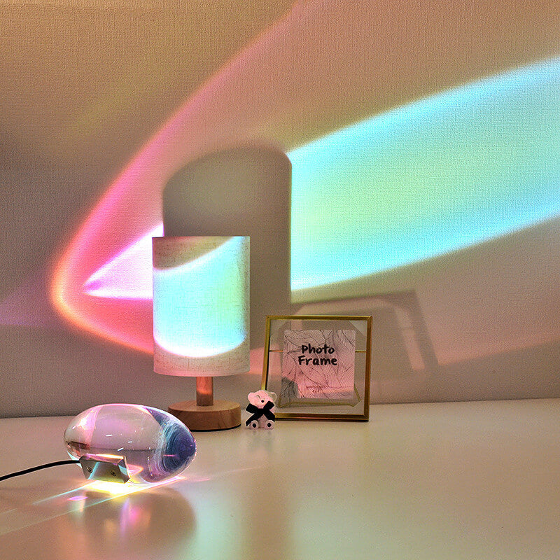 Stornfield | Angel Eyes LED Table Lamp Creative Crystalline Projection