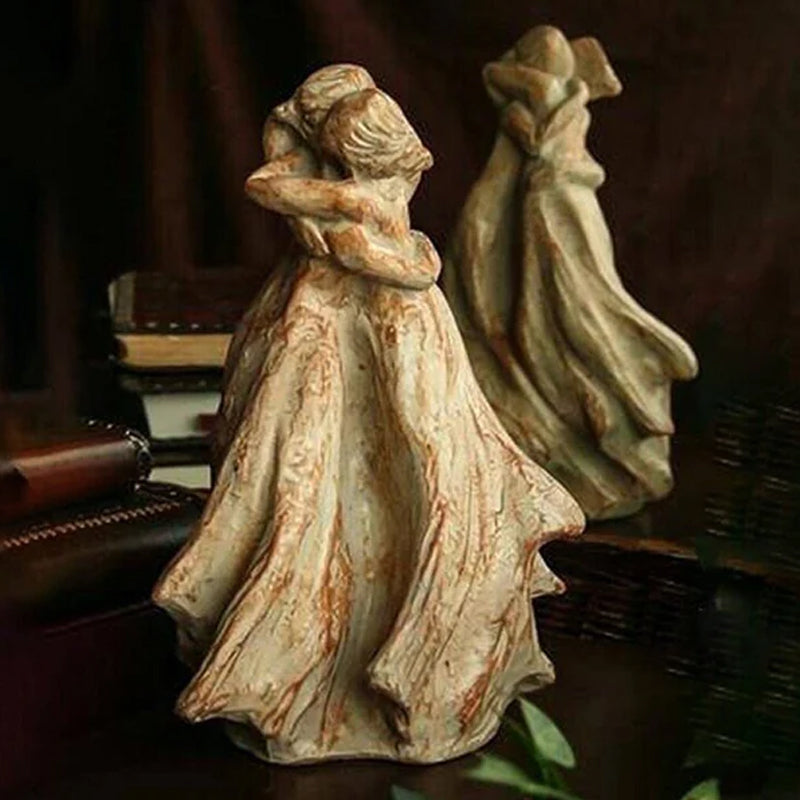 Stornfield | Sweet Hour of Prayer, beautiful hand-cast inspiring sculpture of a praying woman