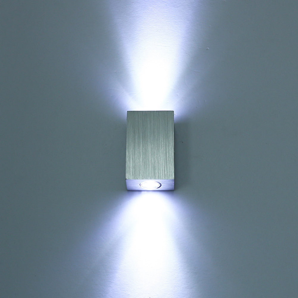 Modern Simplicity Waterproof Aluminum Cubic LED Wall Sconce Lamp For Outdoor Patio | Stornfield