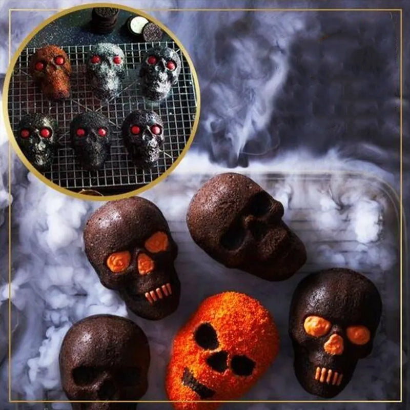 3D Skull Mold - Aluminum Cake Pan | Stornfield