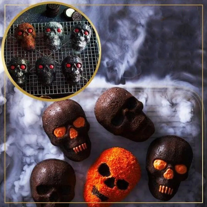 3D Skull Mold - Aluminum Cake Pan | Stornfield