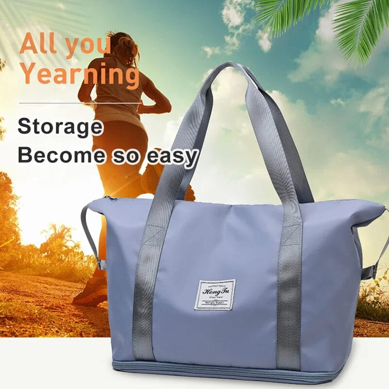 High Capacity Double Layer Wet Separation Travel Bag | Stornfield