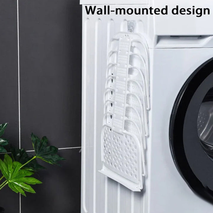 Folding Wall-mounted Punch-free Storage Baskets | Stornfield
