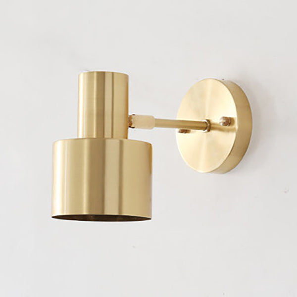 Modern Gold Wall Lamp - Minimalist Metal Design for Luxury Interiors | Stornfield