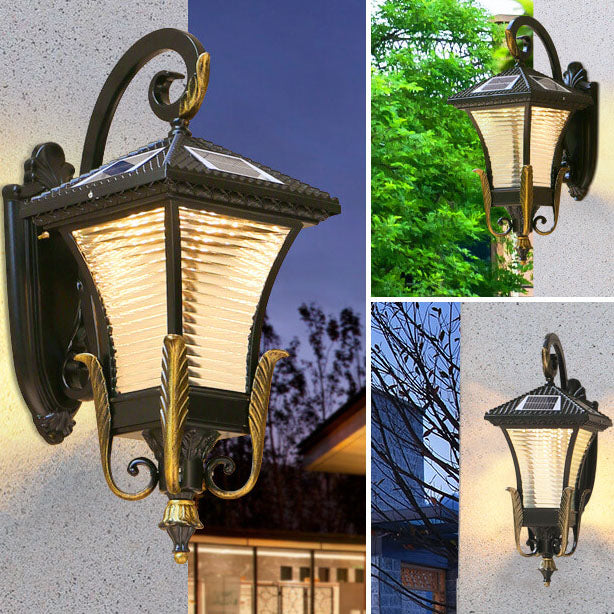 European-style Retro Aluminum Waterproof Outdoor 1-Light Wall Sconce Lamp | Stornfield