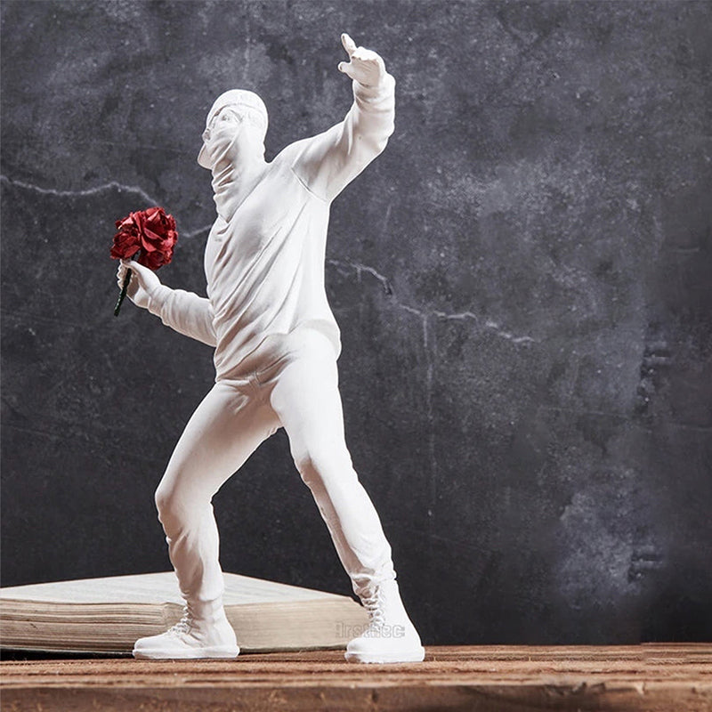 Stornfield | Banksy Flower Rioter Ornament