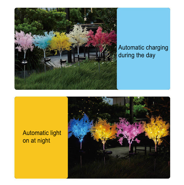 Modern Creative Colorful Simulation Fog Solar LED Outdoor Patio Lawn Ground Insert Landscape Light | Stornfield