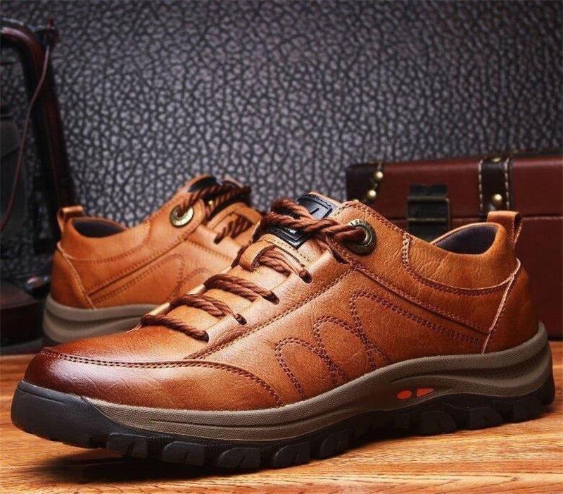 Stornfield | Men’s Orthopedic Leather Shoes | Supportive Comfort