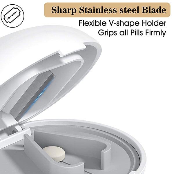 Pill splitter with dispenser | Stornfield