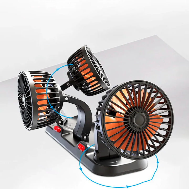 Adjustable 3-Head Electric Fan | Stornfield