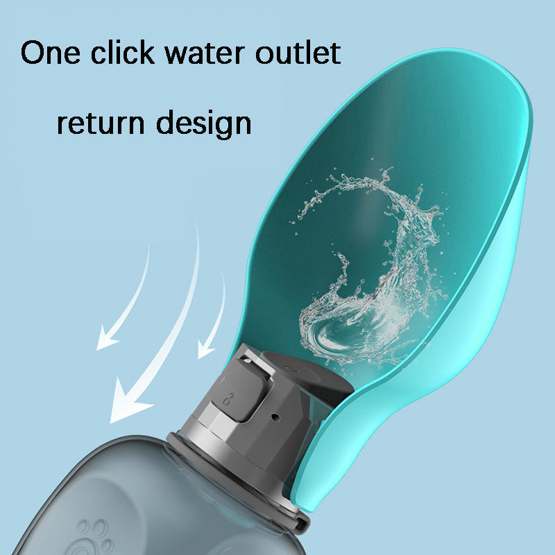 Portable 800ml Dog Water Bottle. | Stornfield