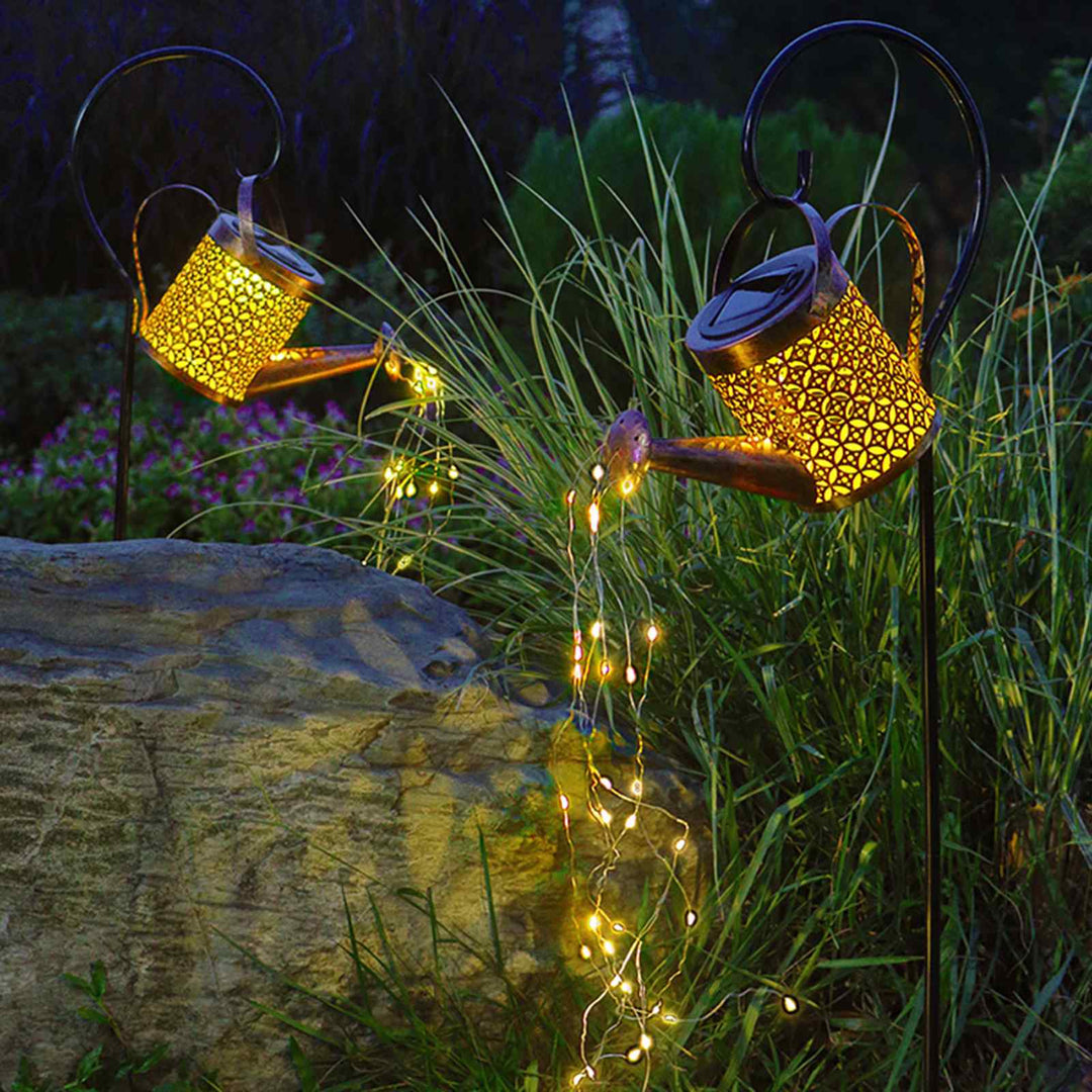 Solar Watering Can LED Lamp for the Garden | Stornfield