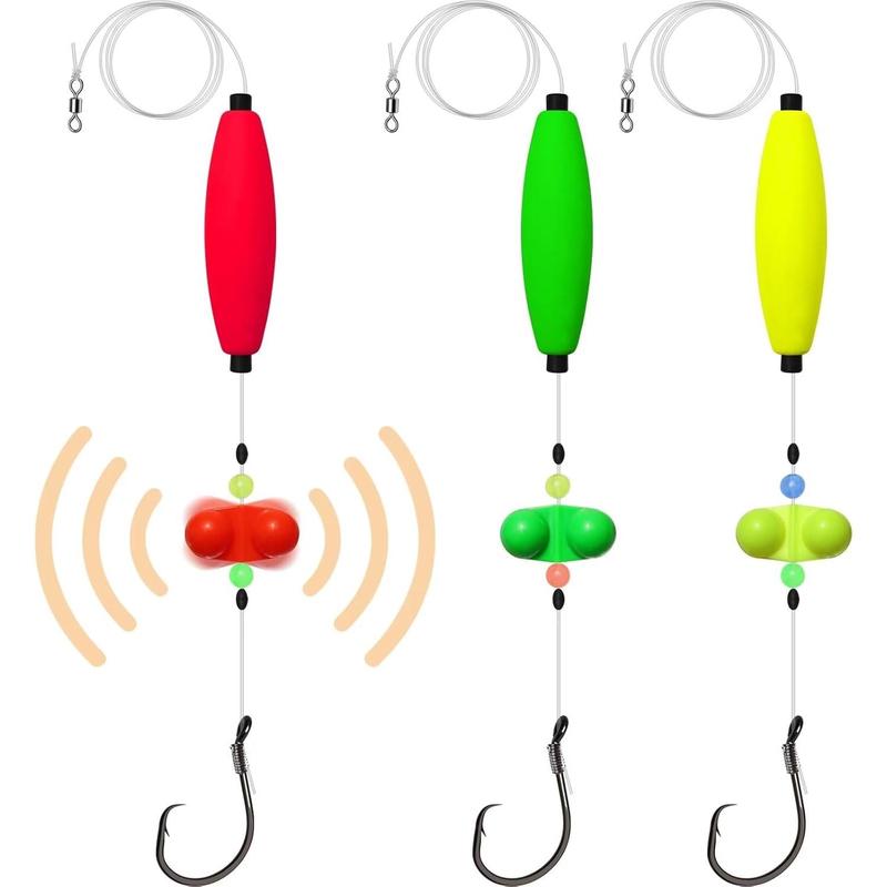 Stornfield | Pre-Rigged Catfish Float Rigs with Rattle Beads