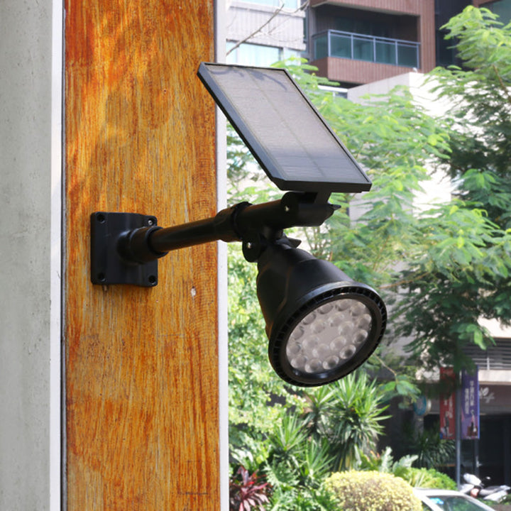 Contemporary Industrial ABS Solar Waterproof LED Spotlight Lawn Insert Light For Outdoor Patio | Stornfield