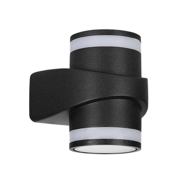 Modern Cylindrical Die-Cast Aluminum LED Waterproof Outdoor Garden Wall Light | Stornfield