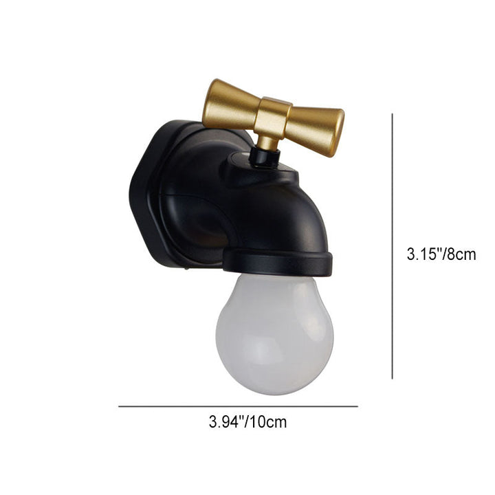 Stornfield | Modern Creative Faucet ABS PC USB LED Wall Night Light