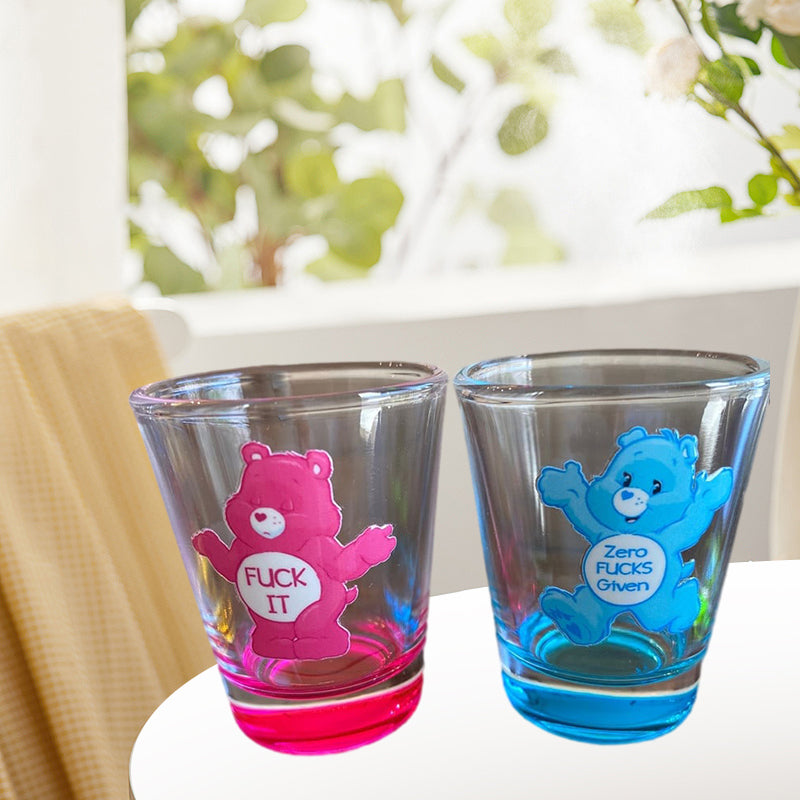 Swear Bears Shot Glasses Set, 6 Pieces | Stornfield