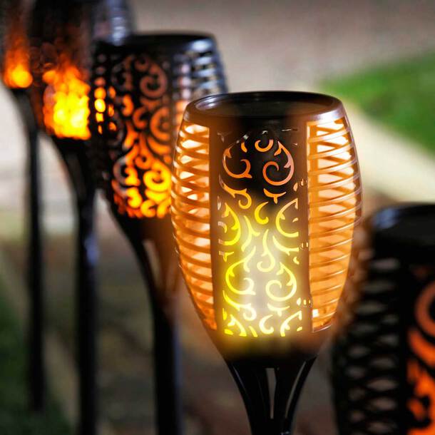 Enchanted Outdoor Torch Lamp | Stornfield