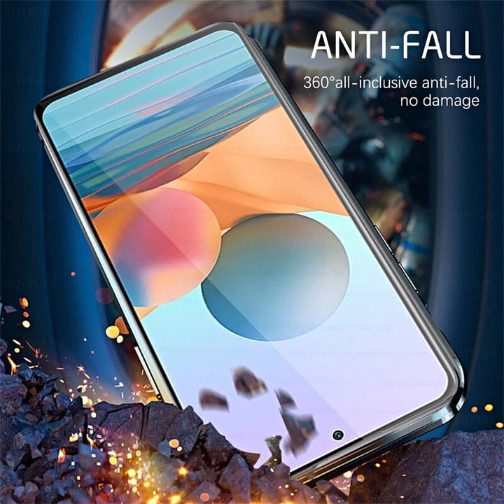 Stornfield | Double-Sided Magnetic Tempered Glass Phone Case for Samsung