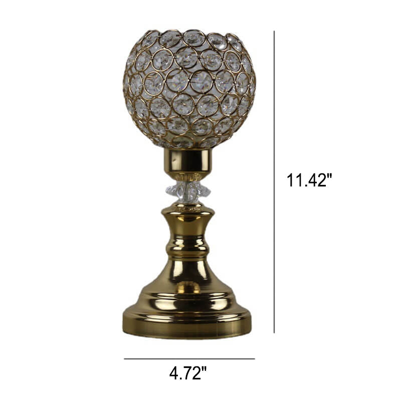 Stornfield | European Luxury Crystal Ball Art 1-Light Table Lamp