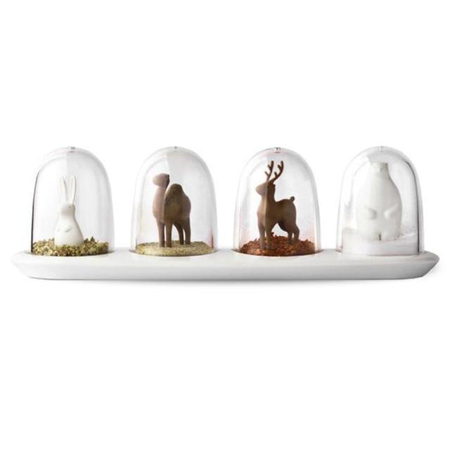 Tempus - Salt and Pepper Shakers in Dome Ornament | Stornfield