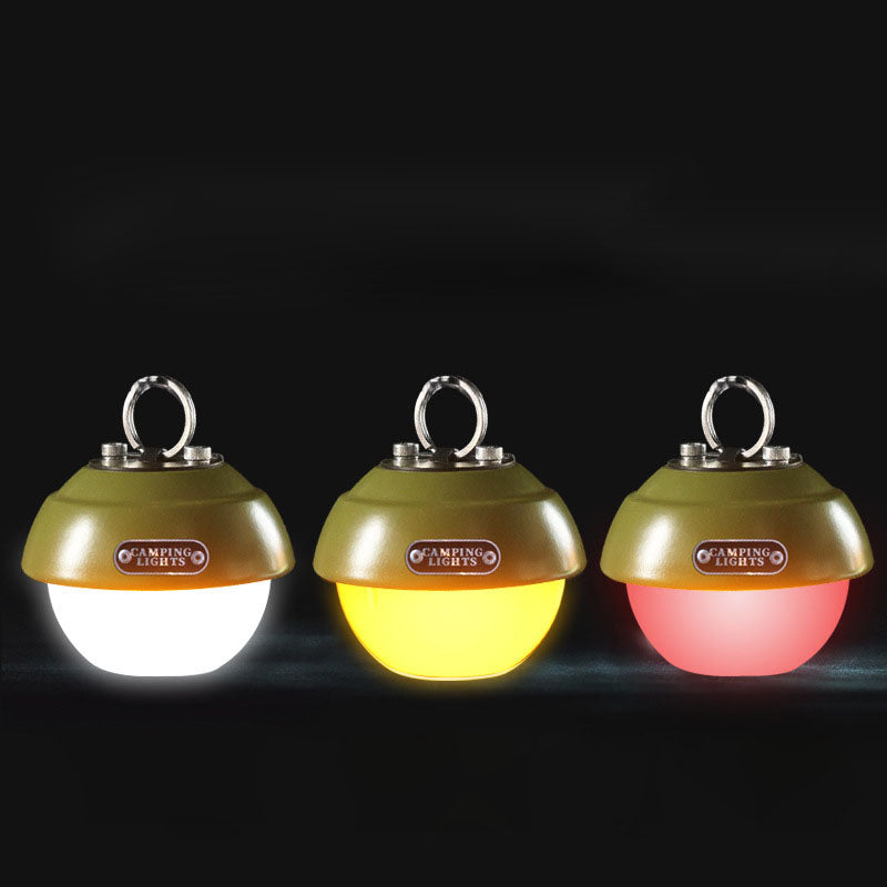 Contemporary Creative Waterproof Orb Metal PC LED Camping Outdoor Light For Outdoor Patio | Stornfield