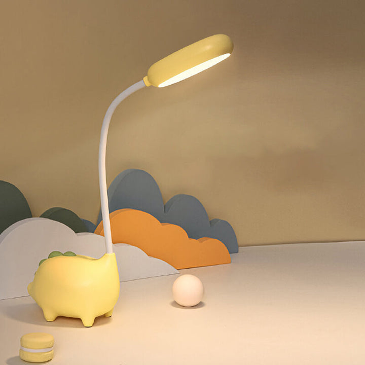 Stornfield | Rechargeable LED Desk Lamp with Cartoon Dinosaur Eye Care
