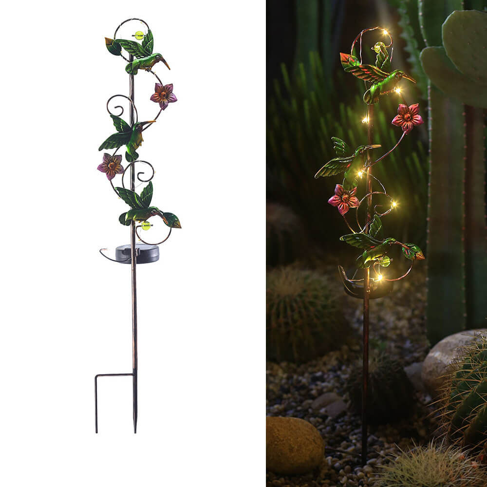 Powered Garden Lantern – Artistic Metal Design for Atmospheric Outdoor Lighting Stornfield