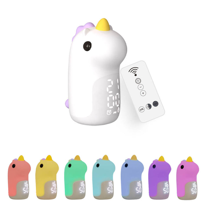 Stornfield | Unilora DreamLight Alarm Clock | Unicorn Design | Timer & LED Night Light | Nursery Decor