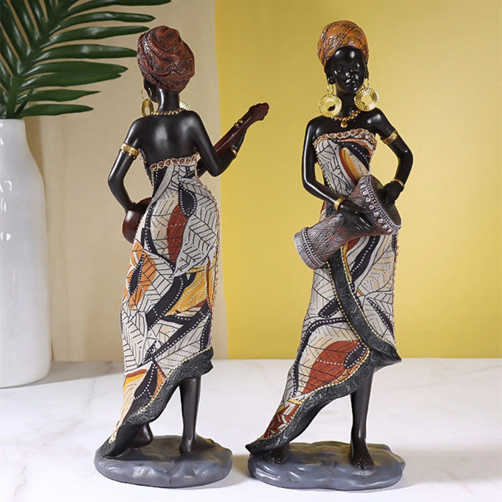 Stornfield | African Musician Sculpture