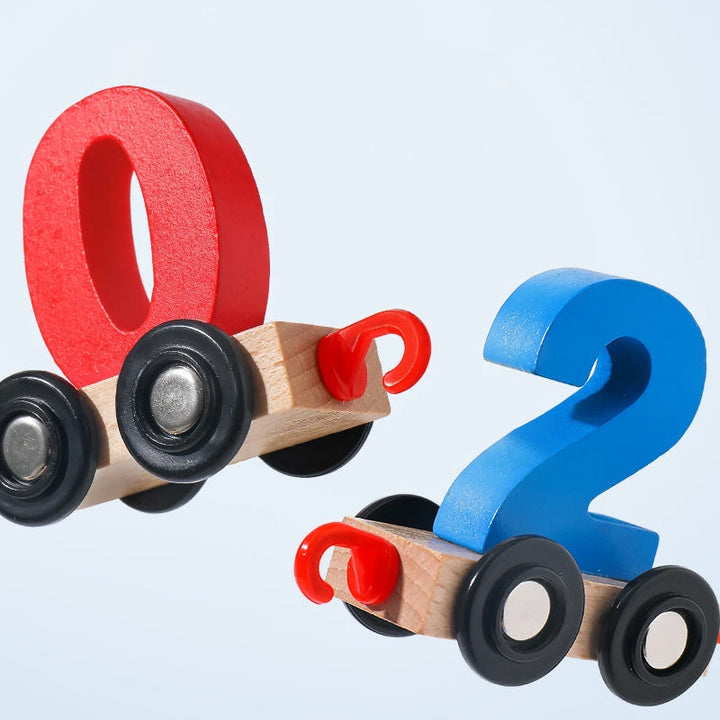 Stornfield Wooden Digital Pull Toy