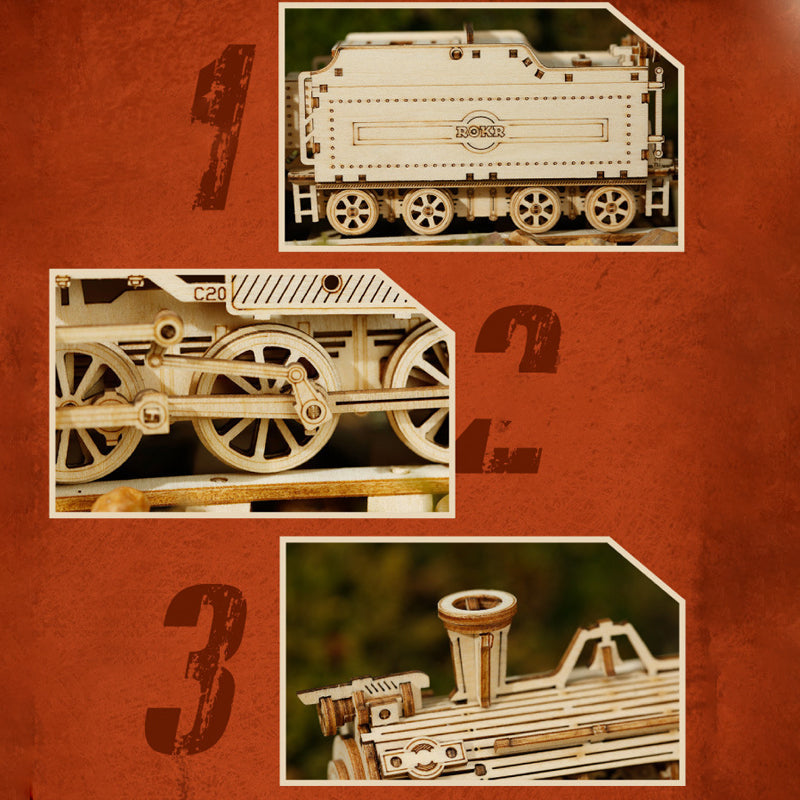Super Wooden Mechanical Model Puzzle | Stornfield