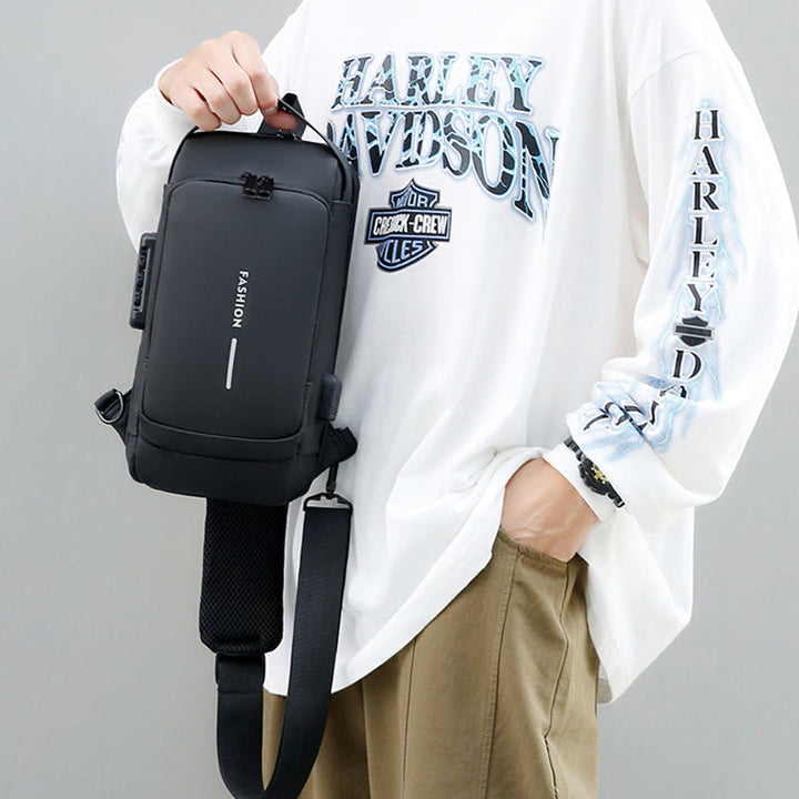 Casual multifunctional anti-theft chest bag for men | Stornfield