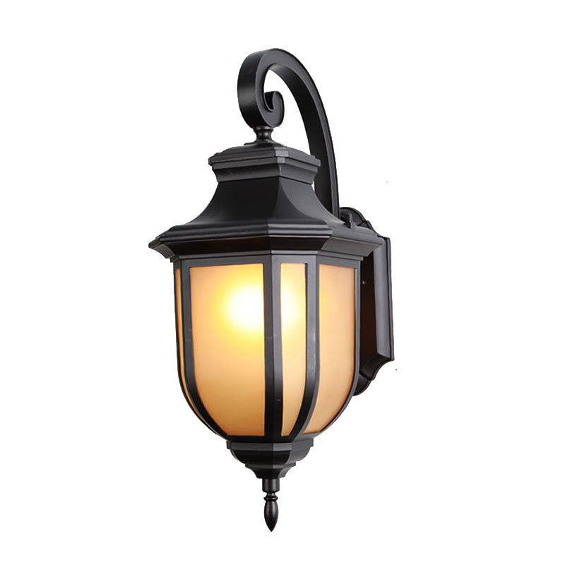 Modern European Minimalist Aluminum Alloy Square Outdoor 1-Light Wall Sconce Lamp | Stornfield