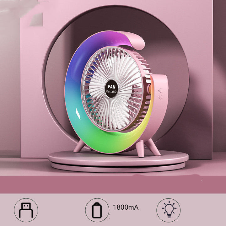 USB-Charging Night Light Mini Fan | Stornfield