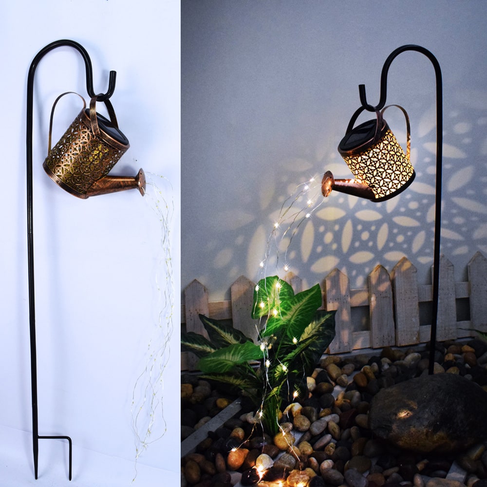 Solar Watering Can LED Lamp for the Garden | Stornfield