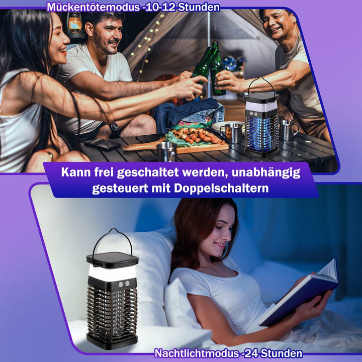 Solar Mosquito Repellent Lamp UV Light Mosquito Lamp RGB | Stornfield