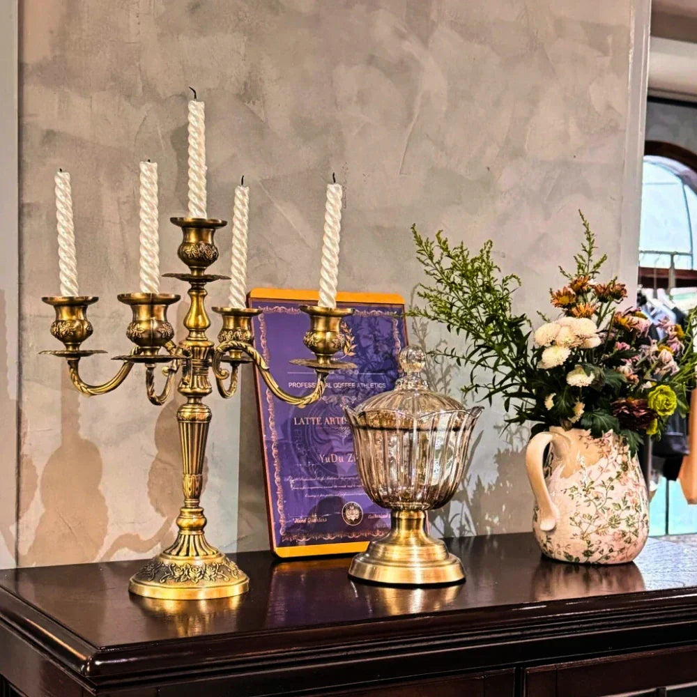 Stornfield | GildedNocturne Candelabra