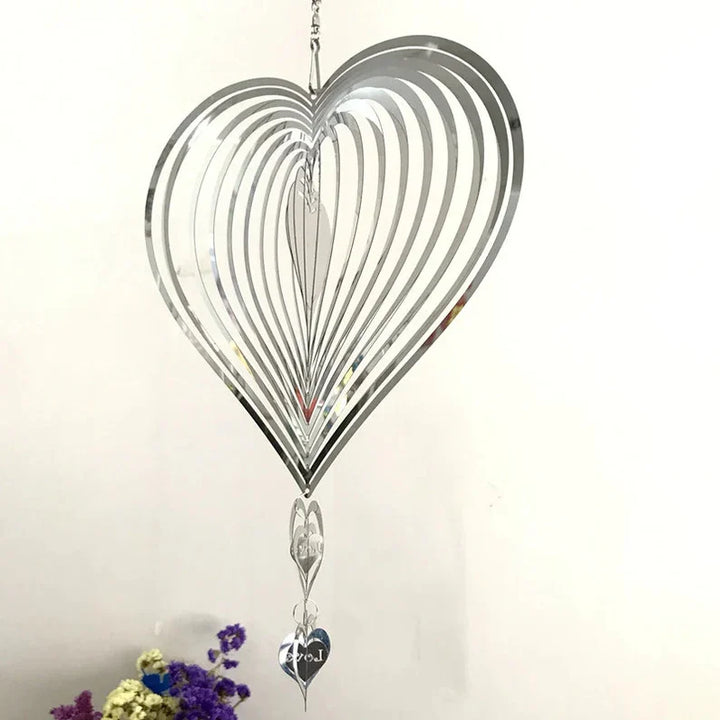 Stornfield | Stainless Steel Rotating Wind Chime