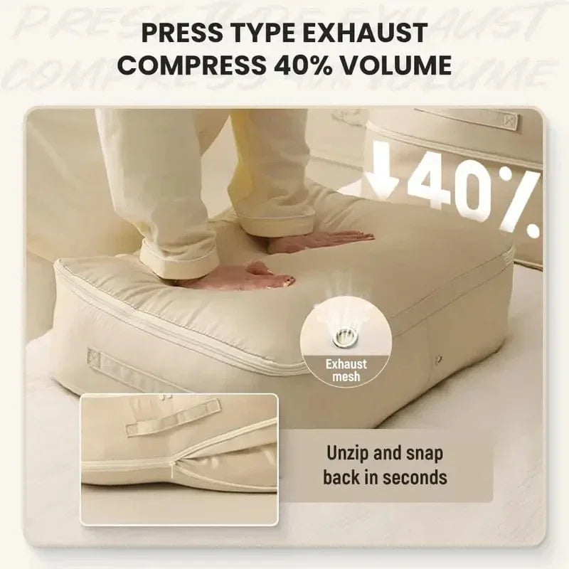 RaumMeister Compression Bag — Transform chaos into space miracles with just one press! | Stornfield