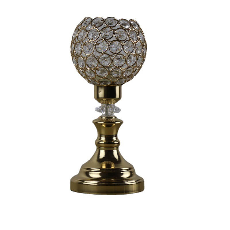 Stornfield | European Luxury Crystal Ball Art 1-Light Table Lamp