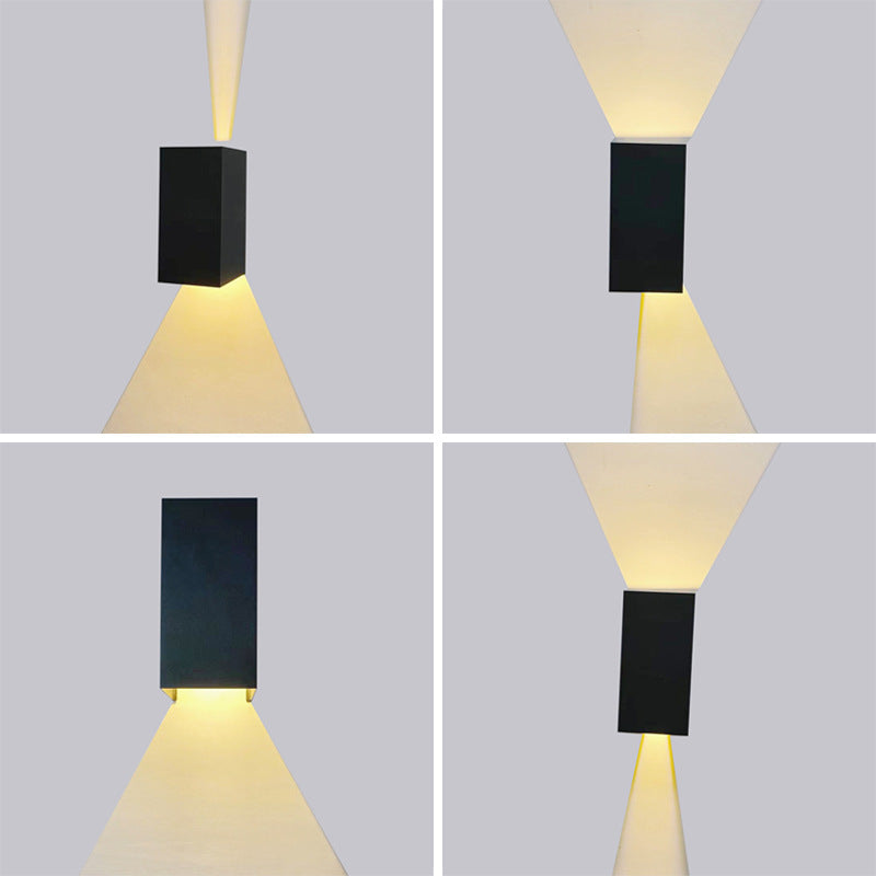 Modern Smart Square APP Dimming Waterproof LED Wall Sconce Lamp | Stornfield