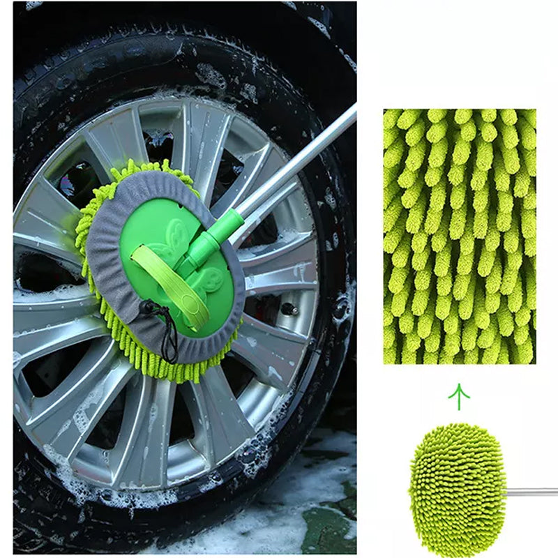 Telescopic three-section car wash mop | Stornfield