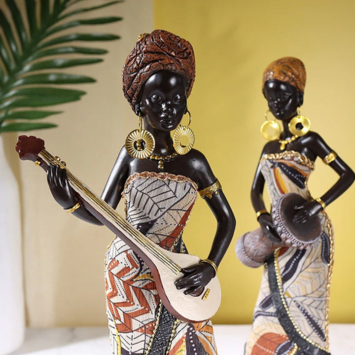 Stornfield | African Musician Sculpture