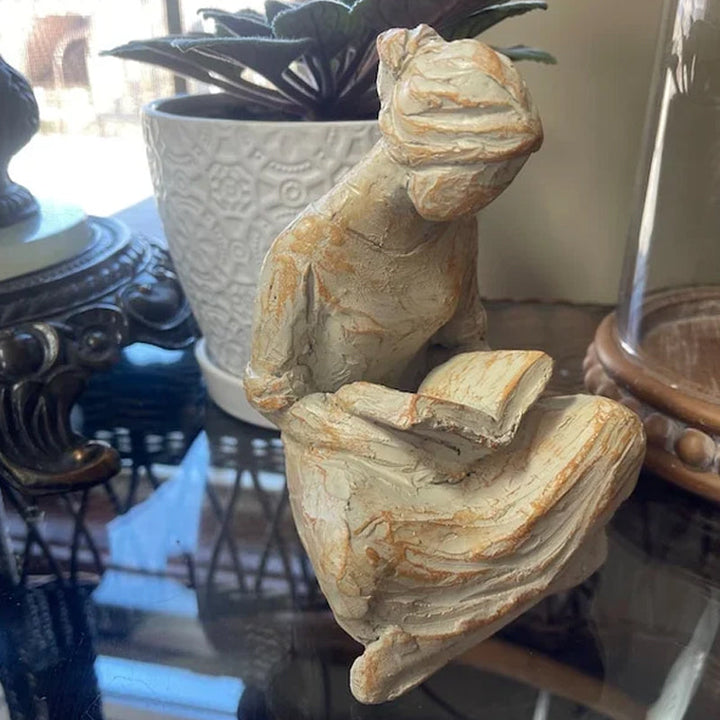 Stornfield | Sweet Hour of Prayer, beautiful hand-cast inspiring sculpture of a praying woman
