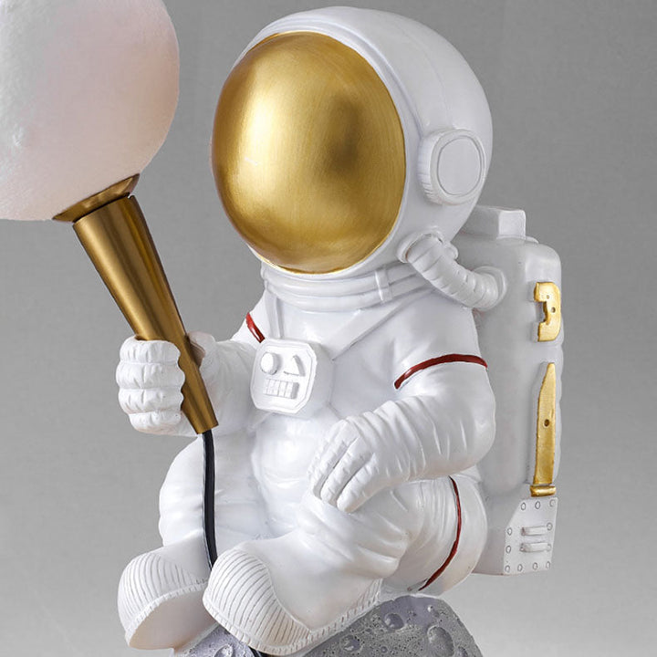 Stornfield | CosmoBuddy Astronaut Wall Lamp | Creative Design | Resin & ABS | LED Bedroom Lamp