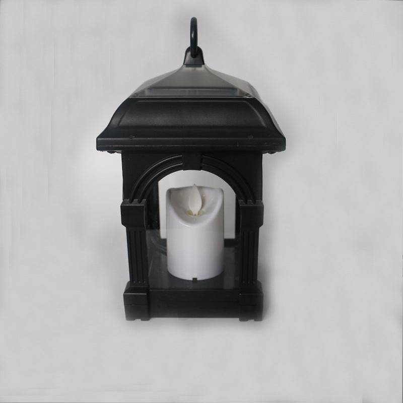 Traditional European Solar Waterproof House Cubic Plastic LED Landscape Lighting Outdoor Light For Garden | Stornfield