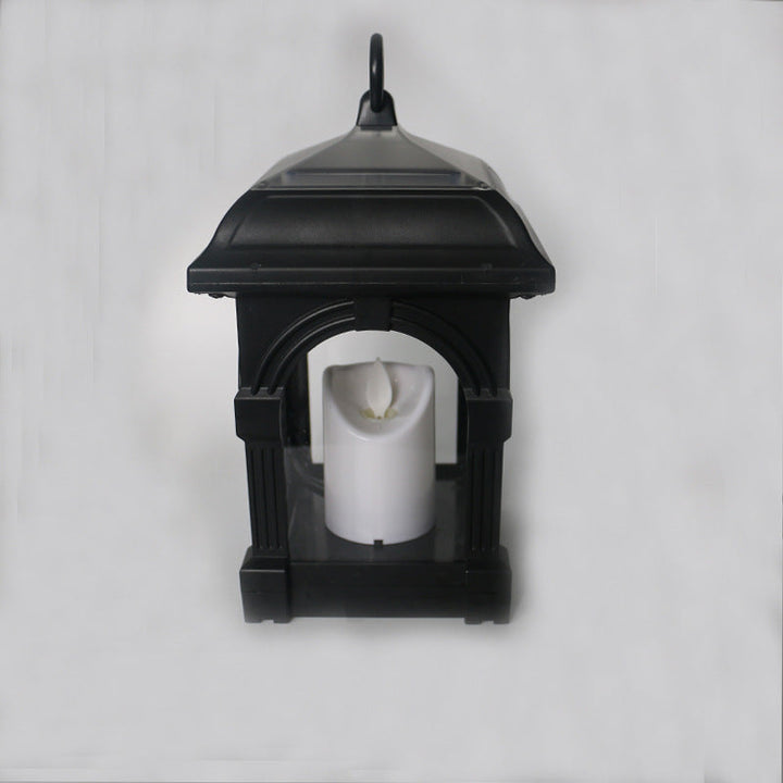 Traditional European Solar Waterproof House Cubic Plastic LED Landscape Lighting Outdoor Light For Garden | Stornfield