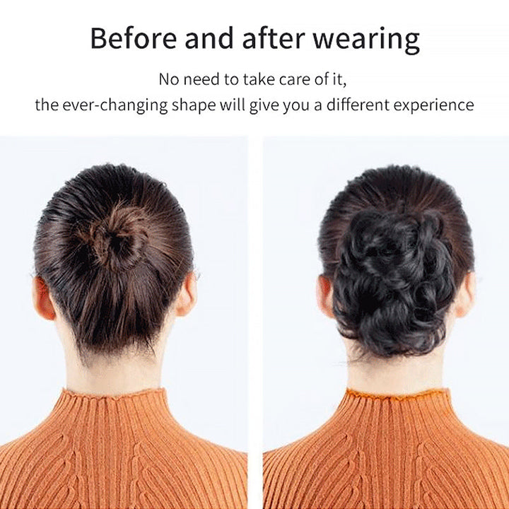 Bun Clipping Flower Buds Wig | Stornfield